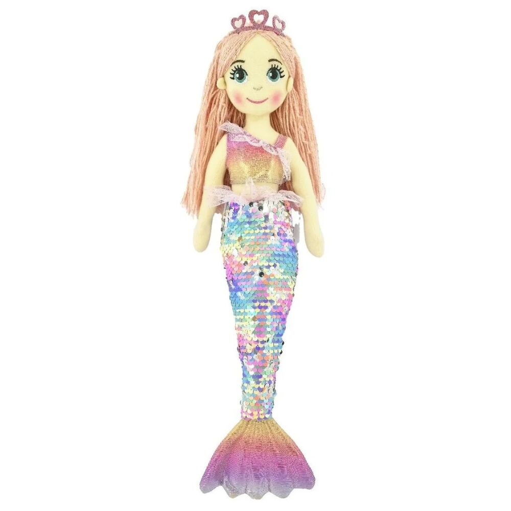 Cotton Candy Mermaid - Emma Flip Sequin Gradient Rainbow