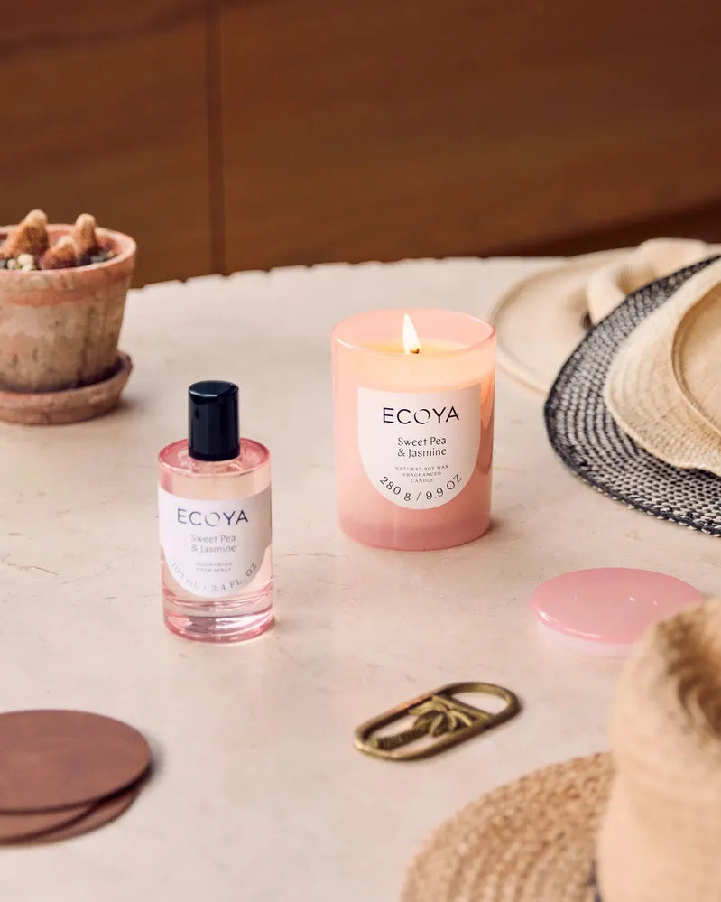 Ecoya Metro Jar Candle - Sweet Pea & Jasmine