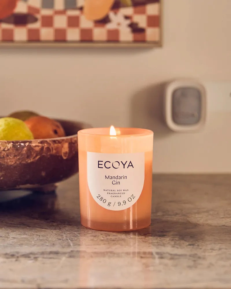 Ecoya Metro Jar Candle - Mandarin Gin