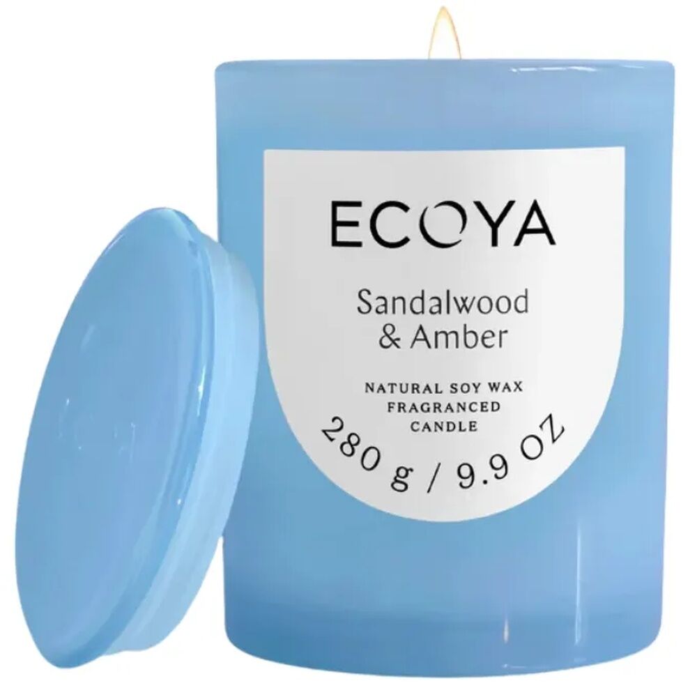 Ecoya Metro Jar Candle - Sandalwood & Amber