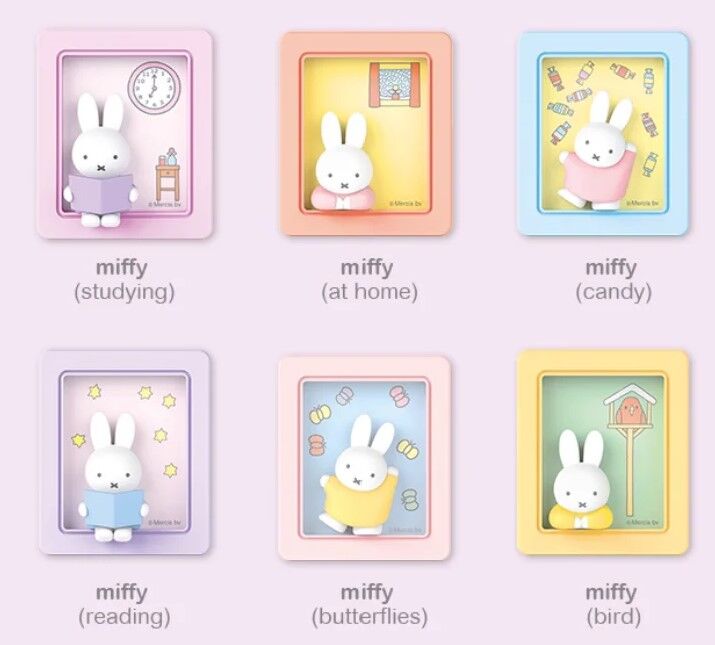 CXLDMiffy Blind Box - Photo Frame Stand Series #2