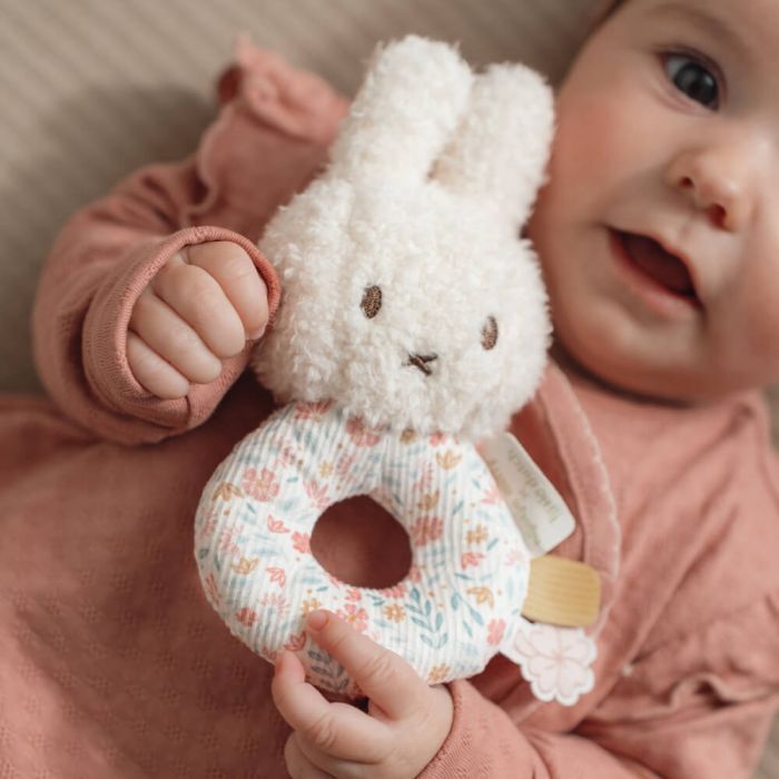 Miffy x Little Dutch - Lucky Blossom Ring Rattle