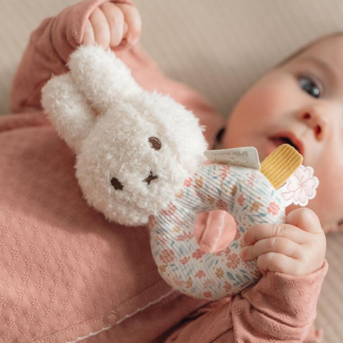 Miffy x Little Dutch - Lucky Blossom Ring Rattle