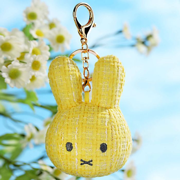 Miffy Keyring - Plush Yellow