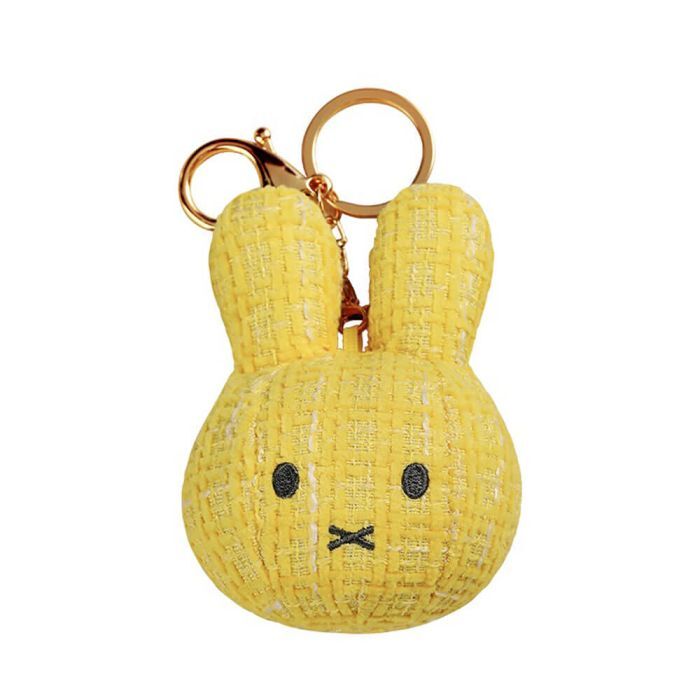 Miffy Keyring - Plush Yellow