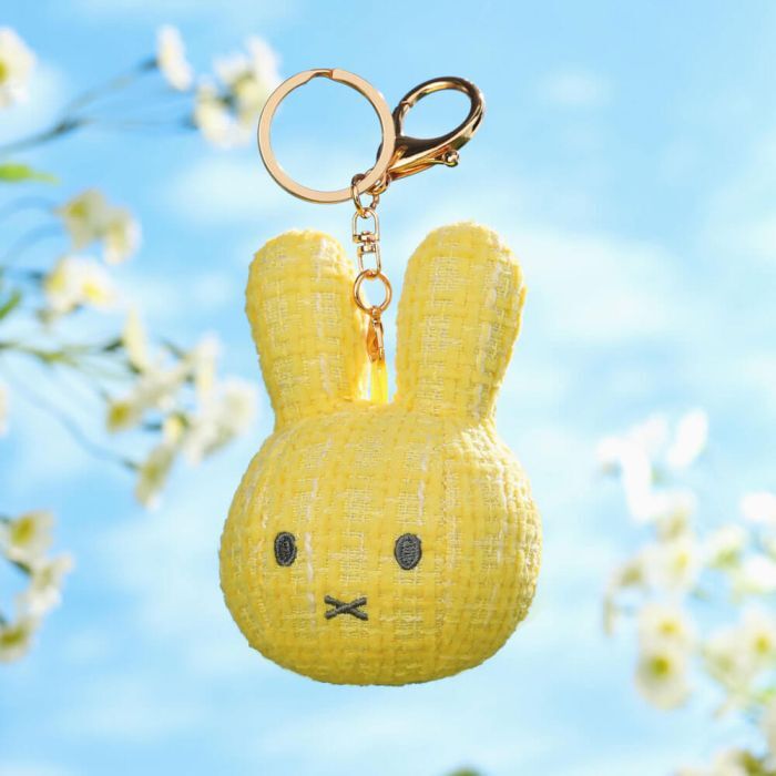 Miffy Keyring - Plush Yellow