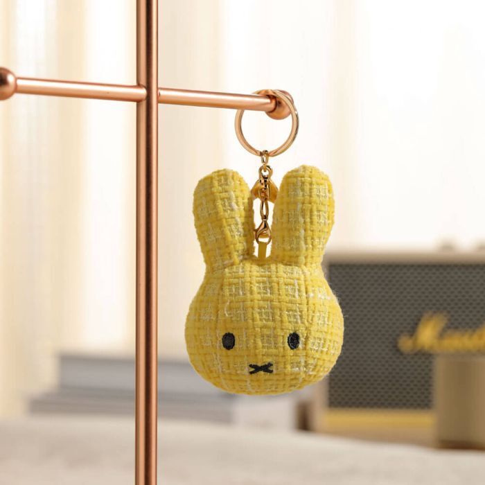 Miffy Keyring - Plush Yellow