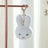 Miffy Keyring - Plush White