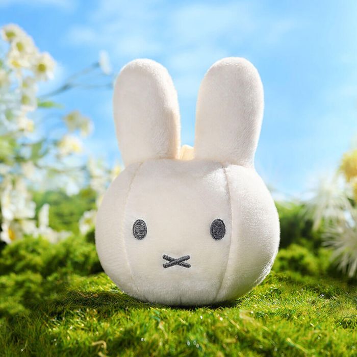 Miffy Keyring - Plush White