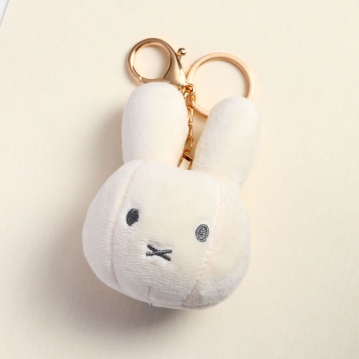 Miffy Keyring - Plush White