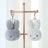 Miffy Keyring - Plush Grey