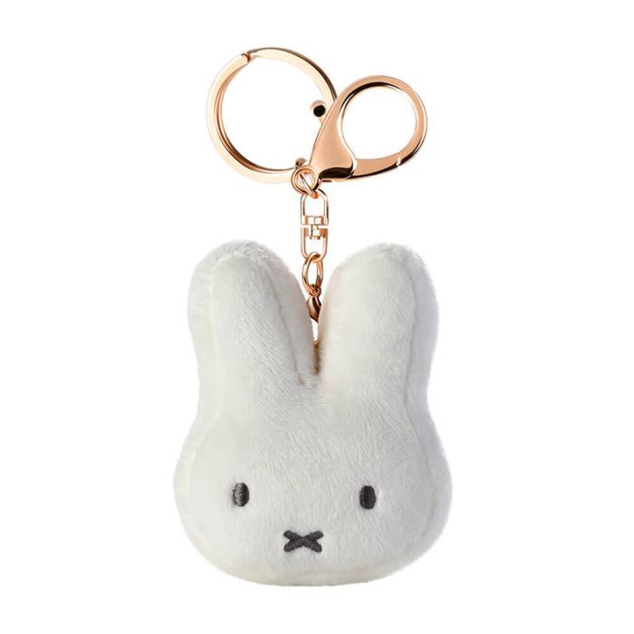 Miffy Keyring - 2D Plush White