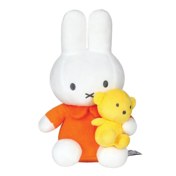 Miffy Plush - Miffy with Bear 26cm