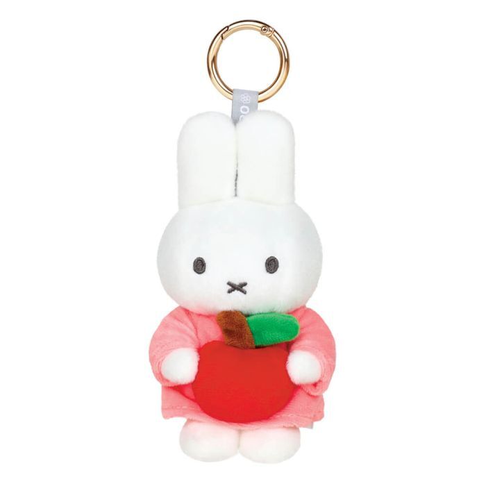 Miffy Keyring - Miffy with Apple