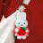 Miffy Keyring - Miffy with Apple