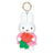 Miffy Keyring - Miffy with Tulip