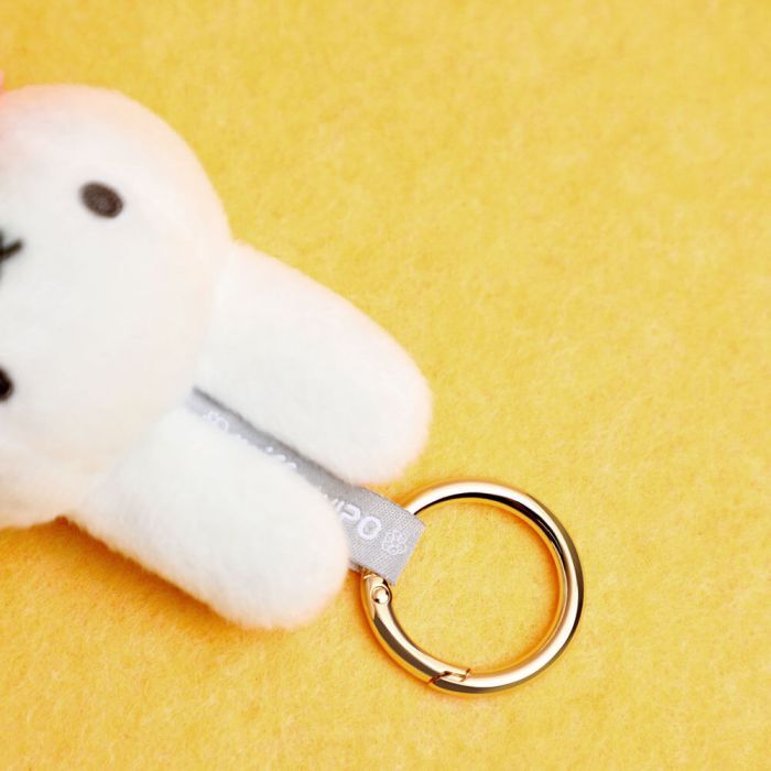 Miffy Keyring - Miffy with Strawberry