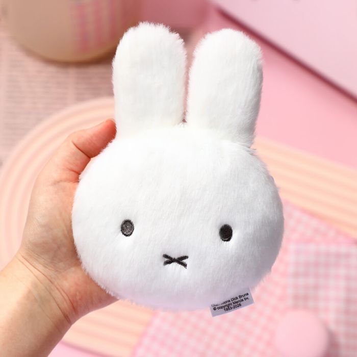 Miffy Purse Keychain - Plush White