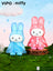 Miffy Blind Box - Miffy x VIPO Raincoat Series Plush Keychain