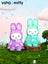 Miffy Blind Box - Miffy x VIPO Raincoat Series Plush Keychain