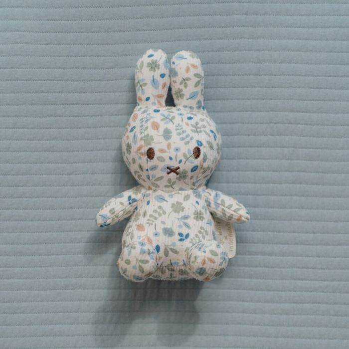 Miffy x Little Dutch - Miffy Plush Lucky Leaves All Over Print Mini 15cm