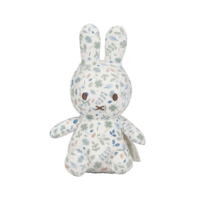Miffy x Little Dutch - Miffy Plush Lucky Leaves All Over Print Mini 15cm