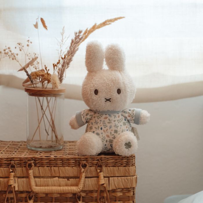 Miffy x Little Dutch - Miffy Plush Lucky Leaves Small 22cm