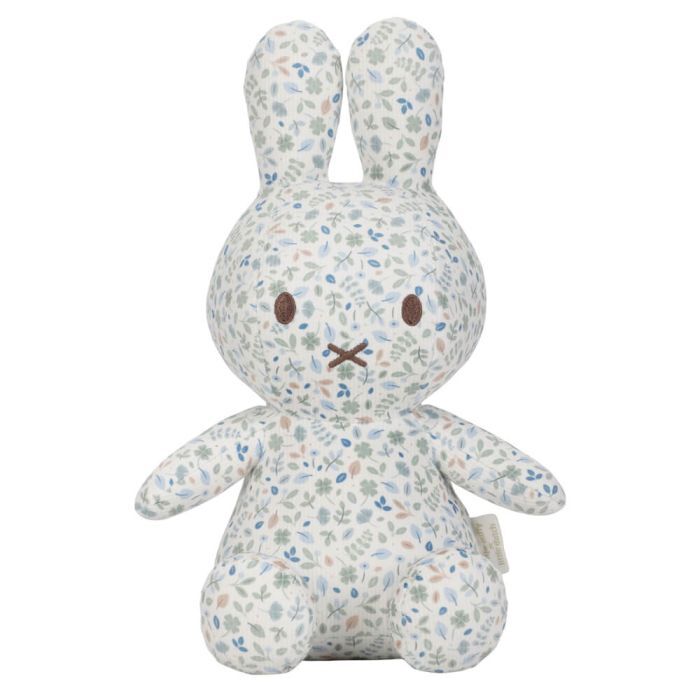 Miffy x Little Dutch - Miffy Plush Lucky Leaves All Over Print Medium 30cm