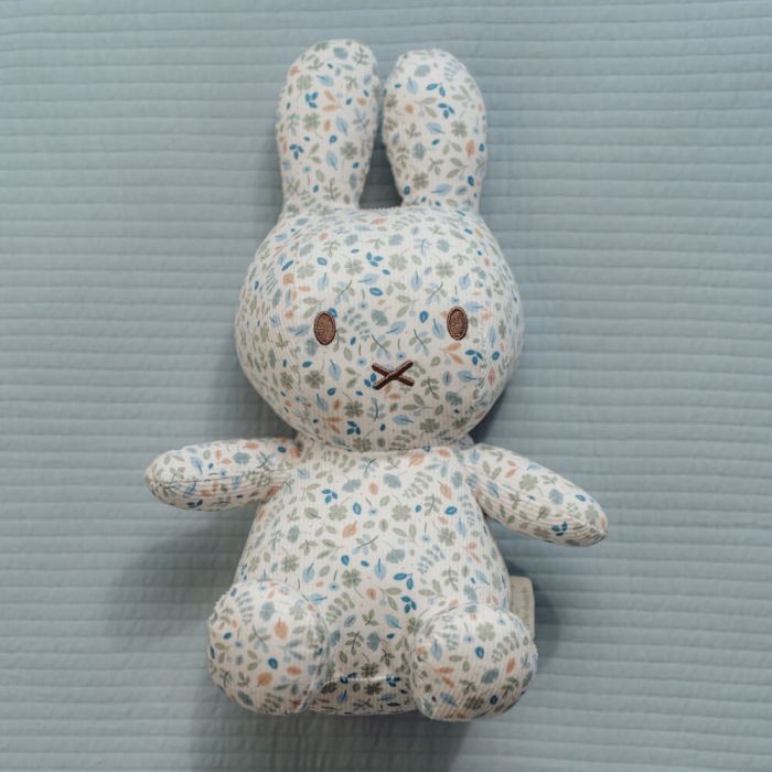 Miffy x Little Dutch - Miffy Plush Lucky Leaves All Over Print Medium 30cm