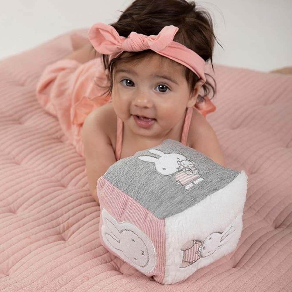 Miffy Ribbed - Miffy Activity Cube Pink