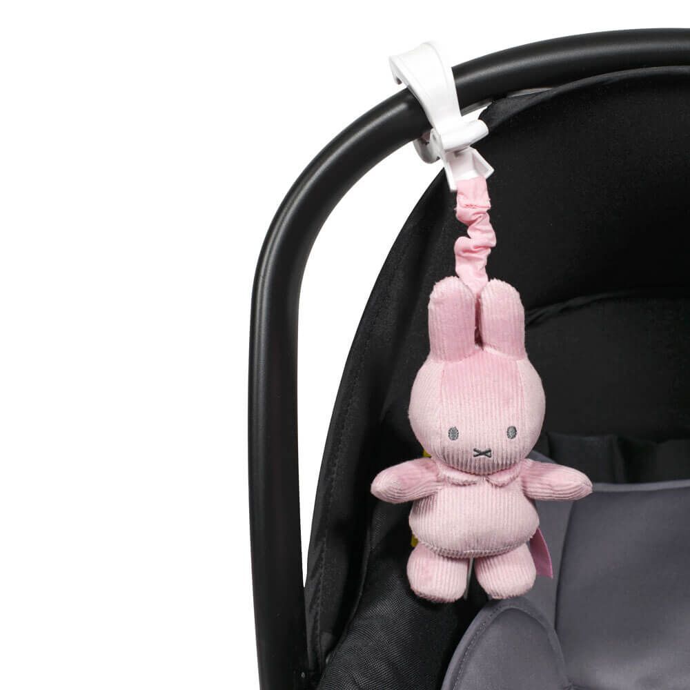Miffy Ribbed - Miffy Jiggler Toy Pink