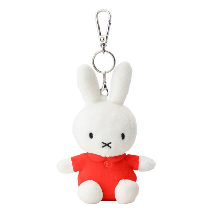 Miffy Keyring - Red Plush