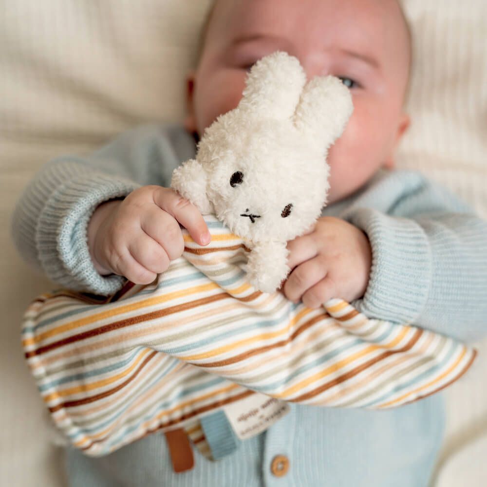 Miffy x Little Dutch - Miffy Vintage Stripes Cuddle Blanket