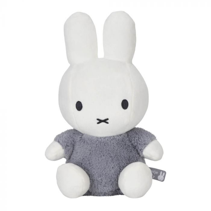 Miffy Plush - Fluffy Cuddle Blue Medium 25cm