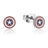 Marvel Couture Kingdom - Captain America Stud Earrings