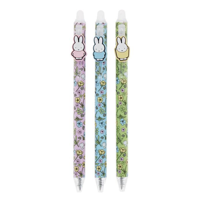 Miffy Buttercup - Erasable Gel Pens (Set of 3)
