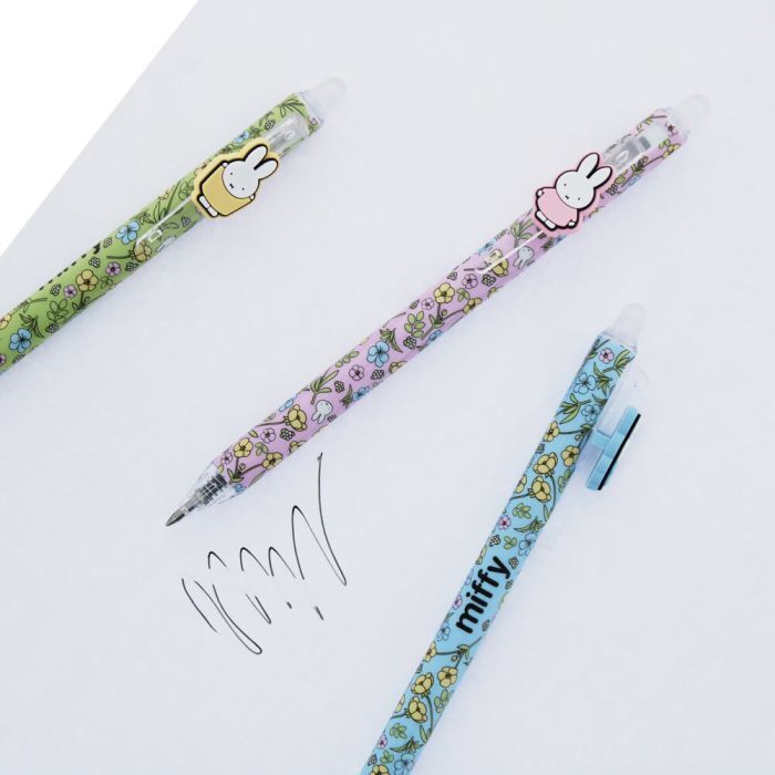 Miffy Buttercup - Erasable Gel Pens (Set of 3)