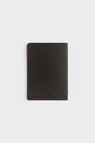 Migoals Get Sh*t Done Grid Notebook A6 - Minimal Black & Black Foil