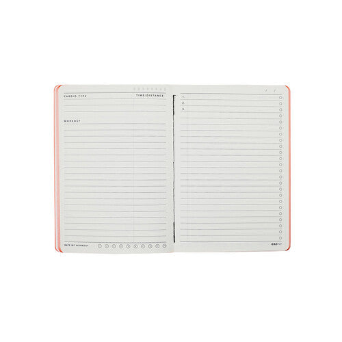 Migoals Get Sh*t Done Fitness Notebook B6 - Infrared