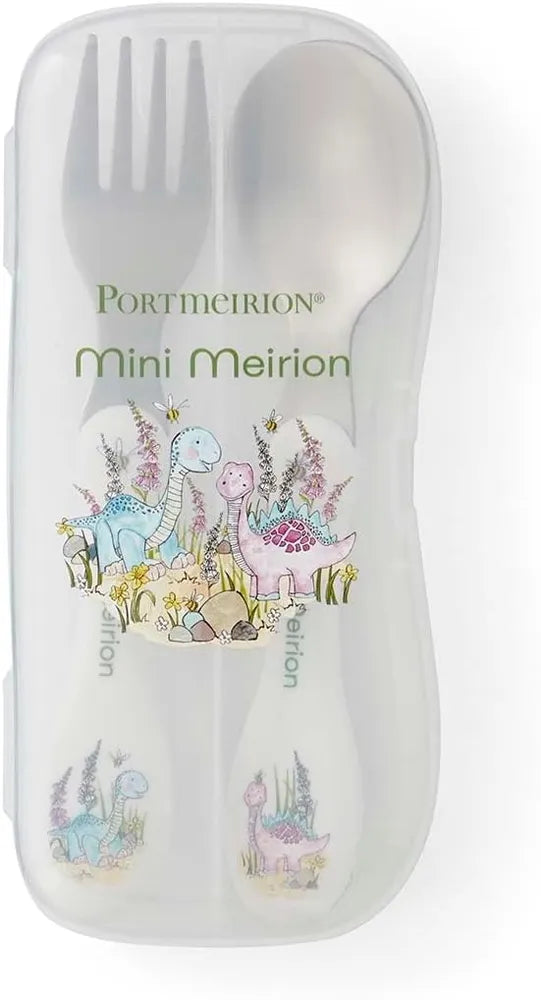 Portmeirion Mini Meirion - Dinosaur Cutlery (Set of 2)