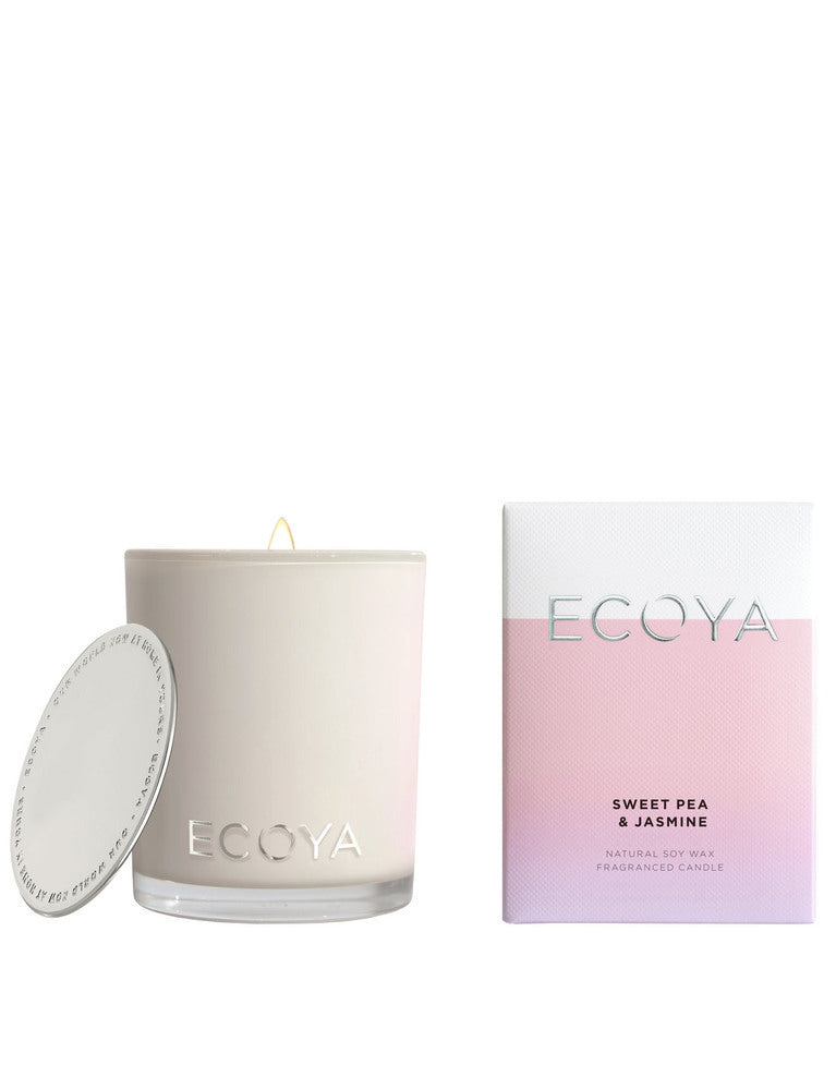 Ecoya Mini Madison Jar Candle - Sweet Pea & Jasmine