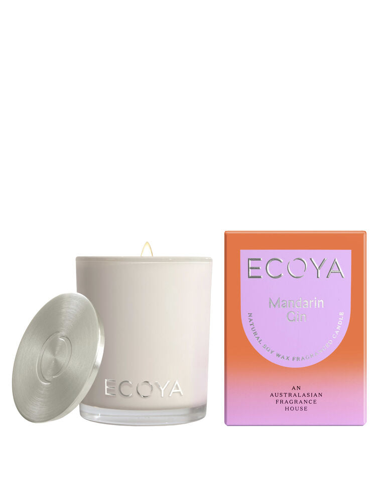 Ecoya Mini Madison Jar Candle - Mandarin Gin