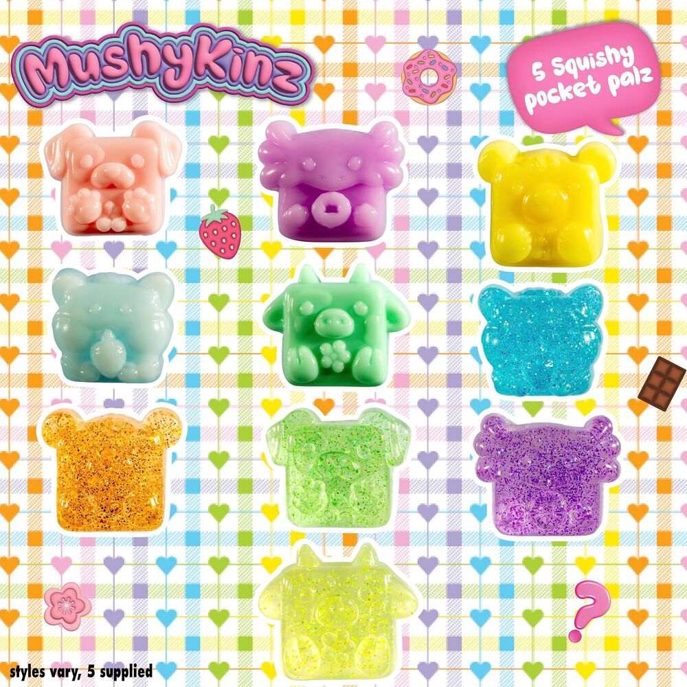 Mushykinz - 5-Piece Tiny Bag Charm Pouch Blind Bag
