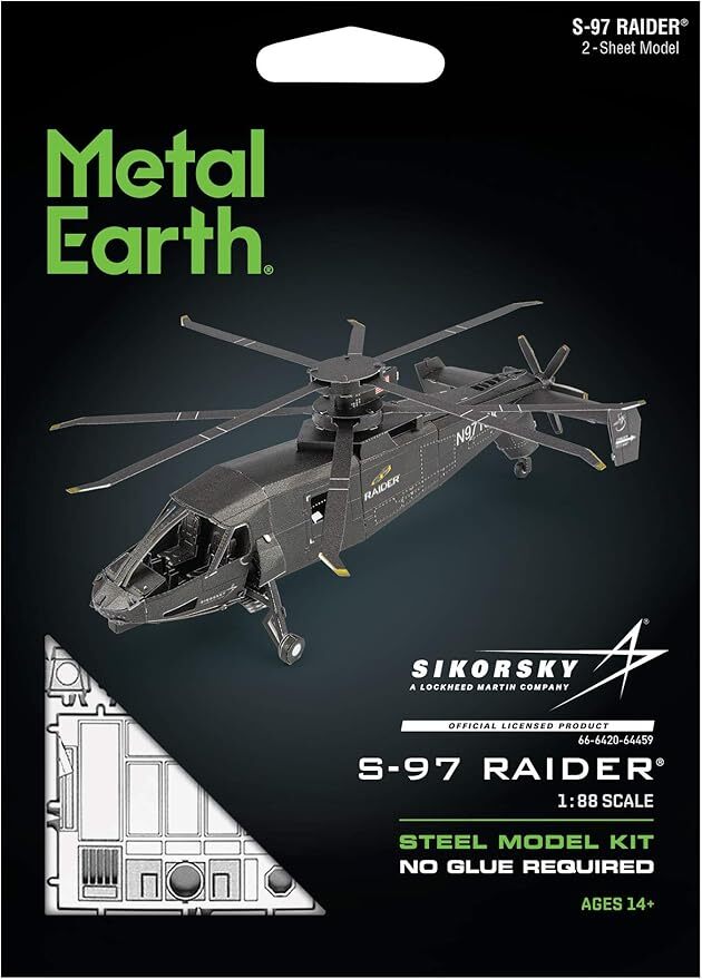 Metal Earth - 3D Metal Model Kit - S-97 Raider