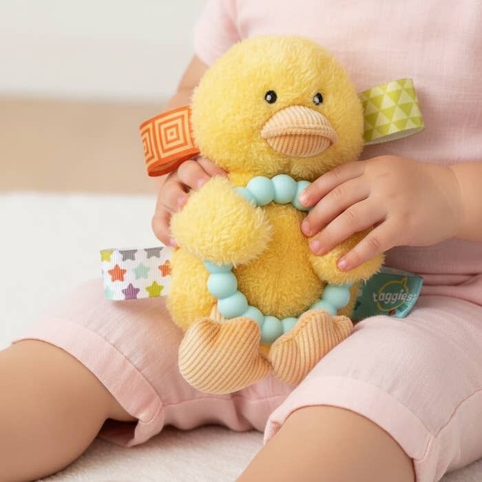 Mary Meyer - Taggies - Dunkin Duck Teether Rattle