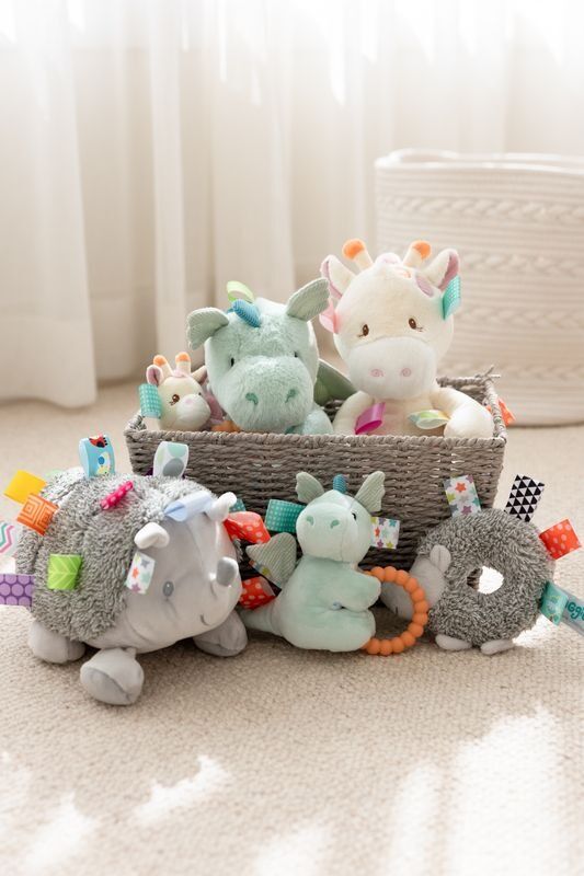 Mary Meyer - Taggies - Heather Hedgehog Teether Rattle