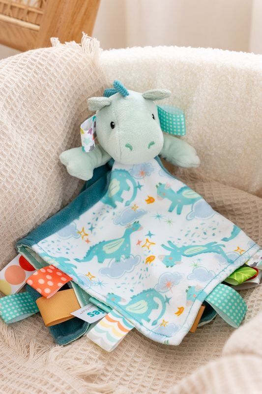 Mary Meyer - Taggies - Drax Dragon Character Blanket
