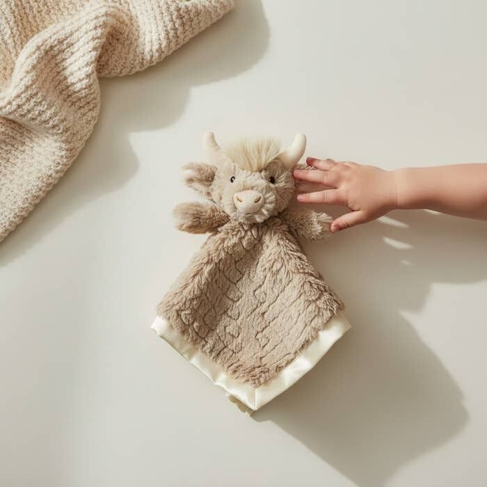 Mary Meyer - Putty Nursery - Highland Cow Character Blanket