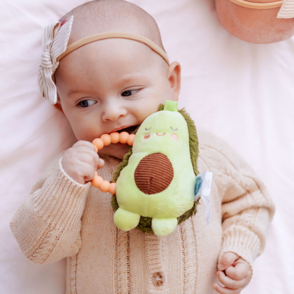 Mary Meyer - Sweet Soothies - Yummy Avocado Teether Rattle