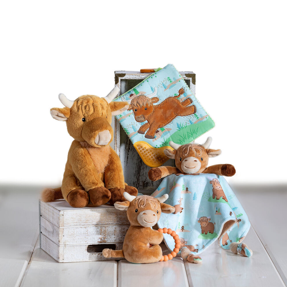 Mary Meyer - Hetty Highland Cow Teether Rattle